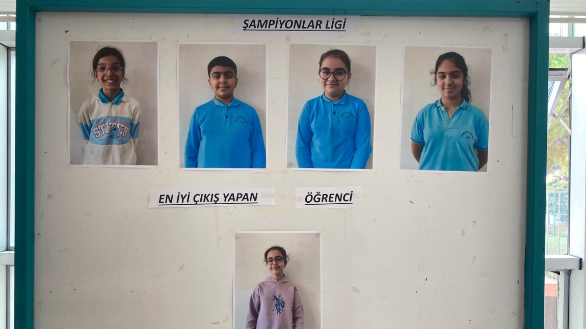 Bu Ay Okulumuzda Başarı Olarak Zirvede Olan Öğrencilerimiz